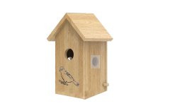 Wooden Bird Nesting Box