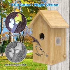 Wooden Bird Nesting Box