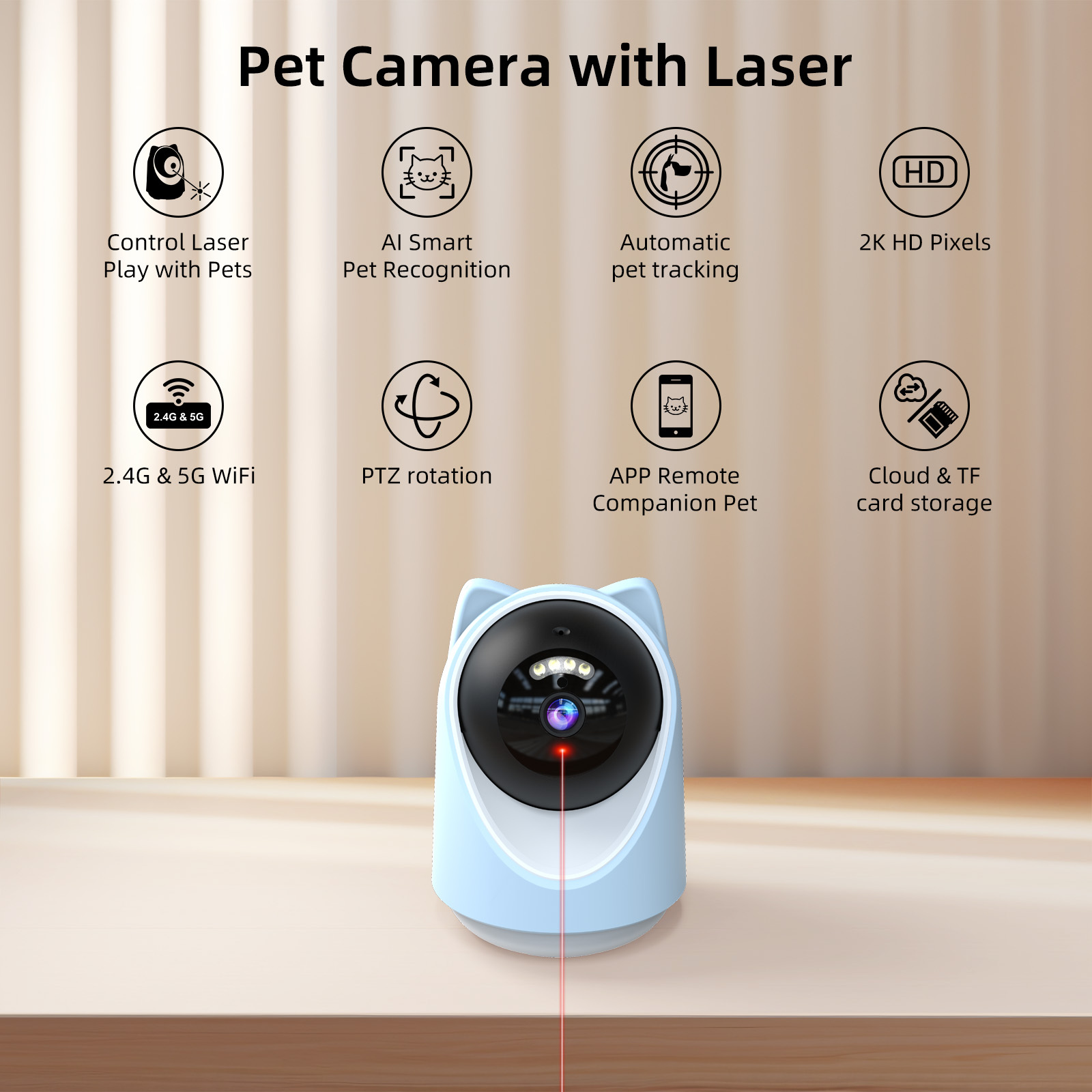 Smart Laser Cat Teaser