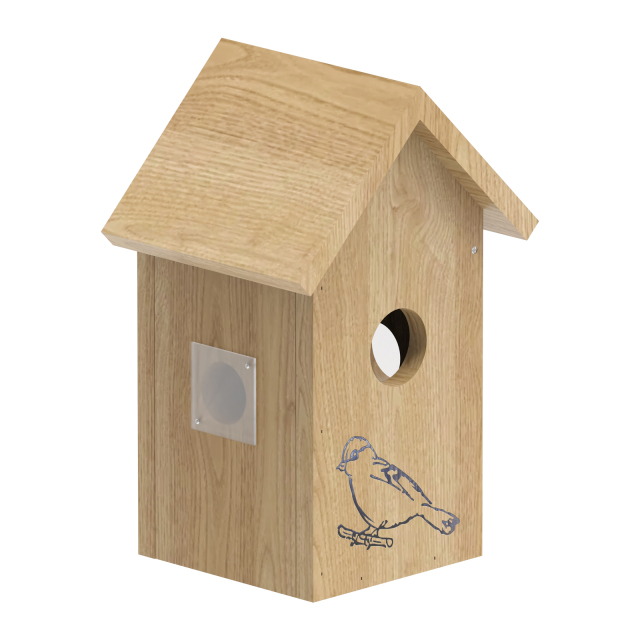 Wooden Bird Nesting Box