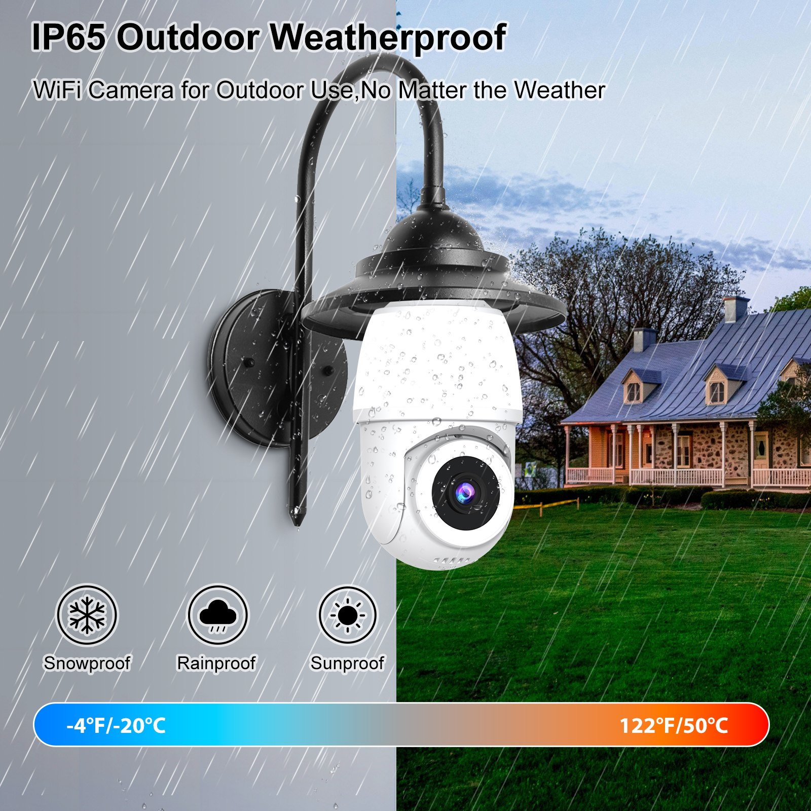 icsee Waterproof Bulb Camera