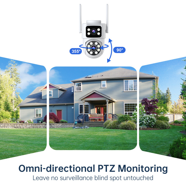 Dual-Lens 2K HD Camera