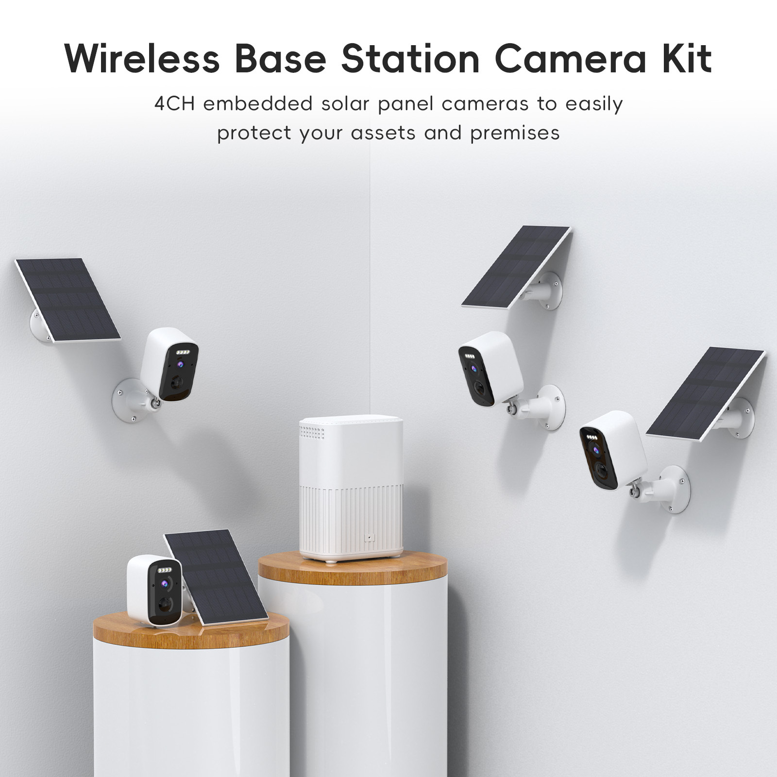 Solar-Powered Base Station Kit