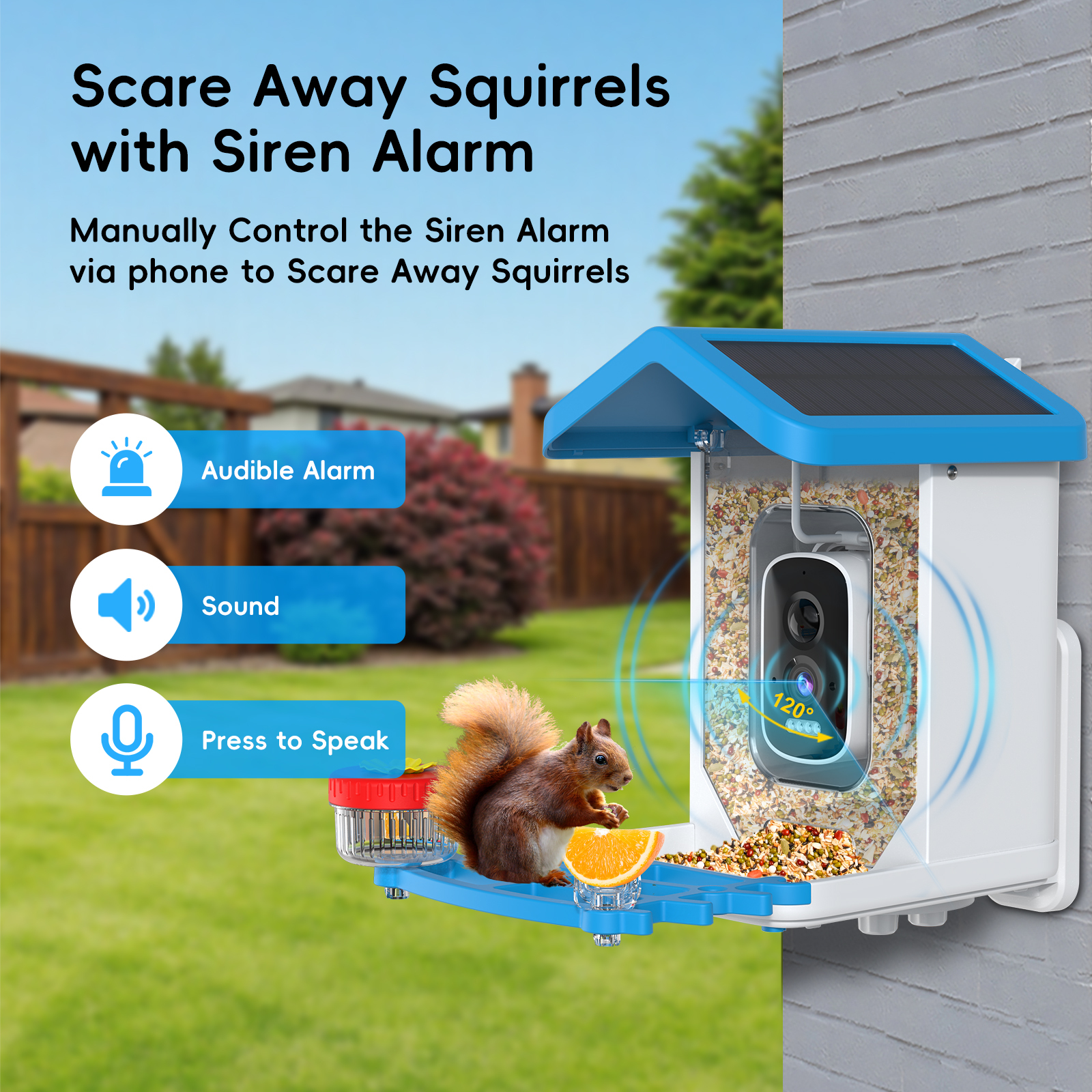 Plastic Smart Al Bird Feeder