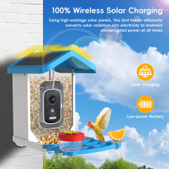 Plastic Smart Al Bird Feeder