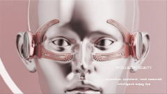EMS Beauty Device - V model eye massager 1636 (Patented)