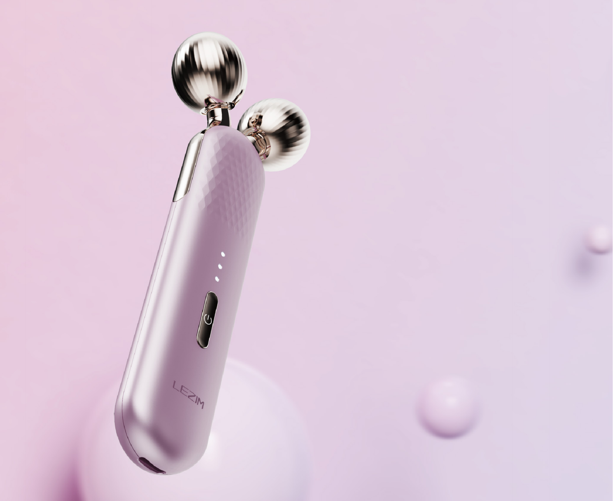 Dual-head Roller Ice Therapy Face Slimming Device - 1622