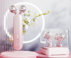 Dual-head Roller Ice Therapy Face Slimming Device - 1622