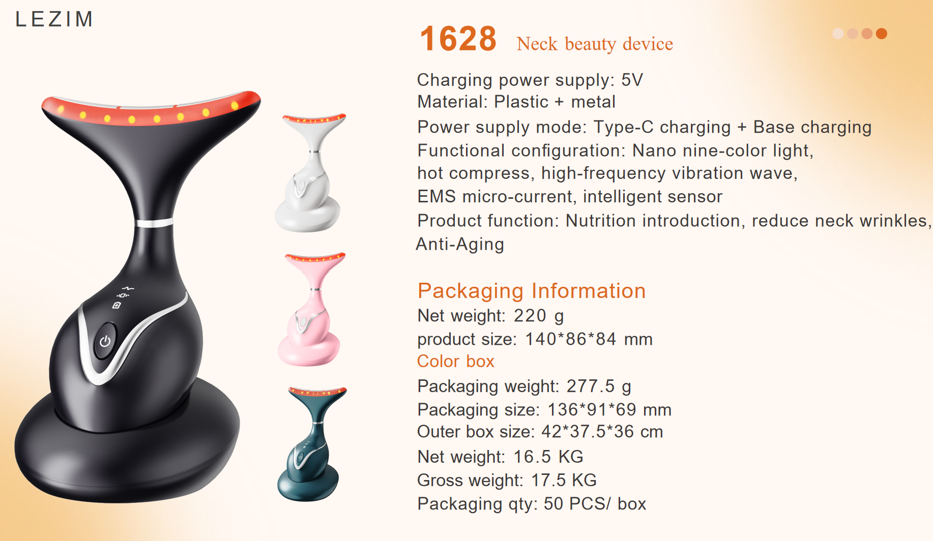 Neck Beauty Device - 1628