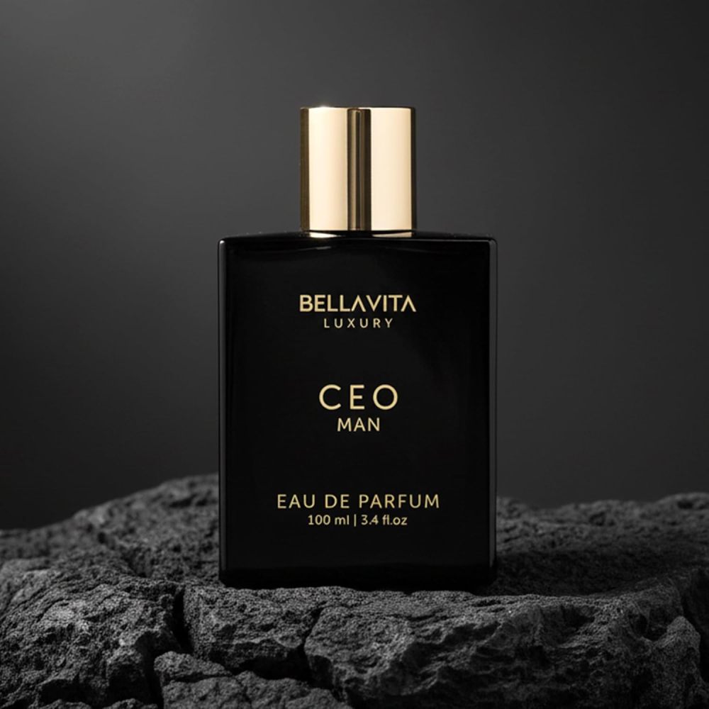 Bella Vita Luxury CEO MAN Eau de Parfum 100ml | Long-Lasting Citrus Aromatic Woody Men's Perfume