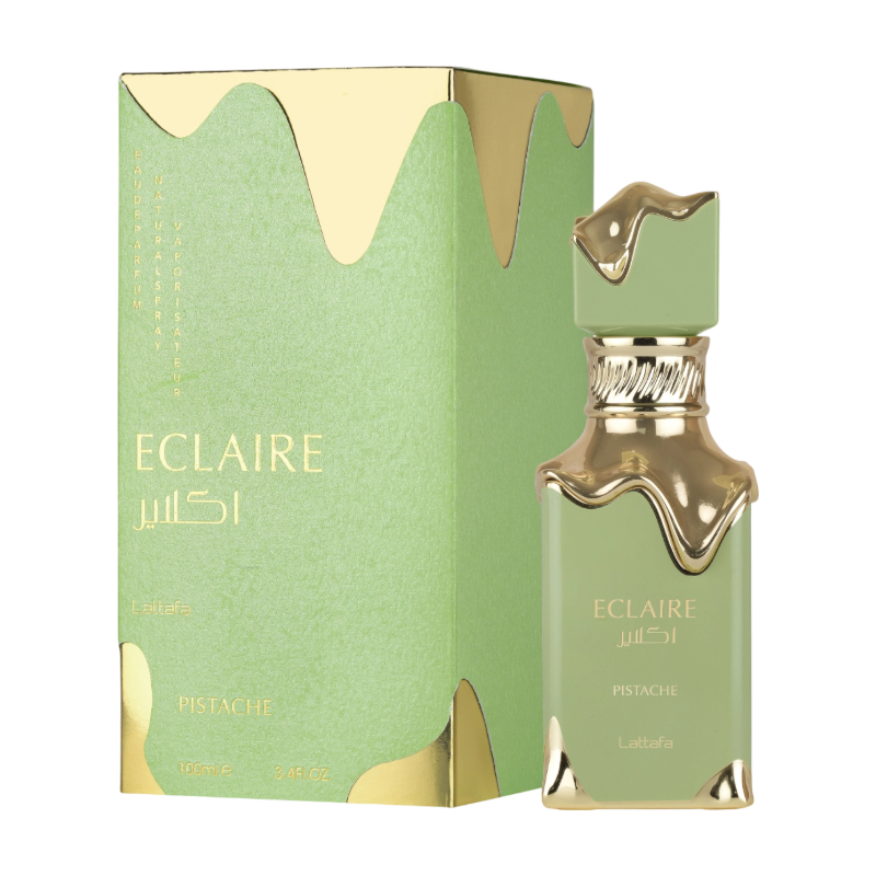 Lattafa Eclaire Pistache Eau de Parfum - Creamy Pistachio Gourmand Fragrance for Women
