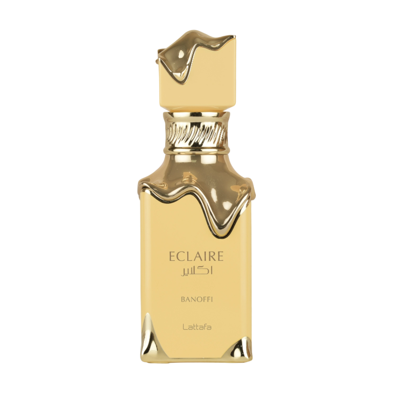 Lattafa Eclaire Banoffi Eau de Parfum - Decadent Banana Toffee Gourmand Fragrance for Women