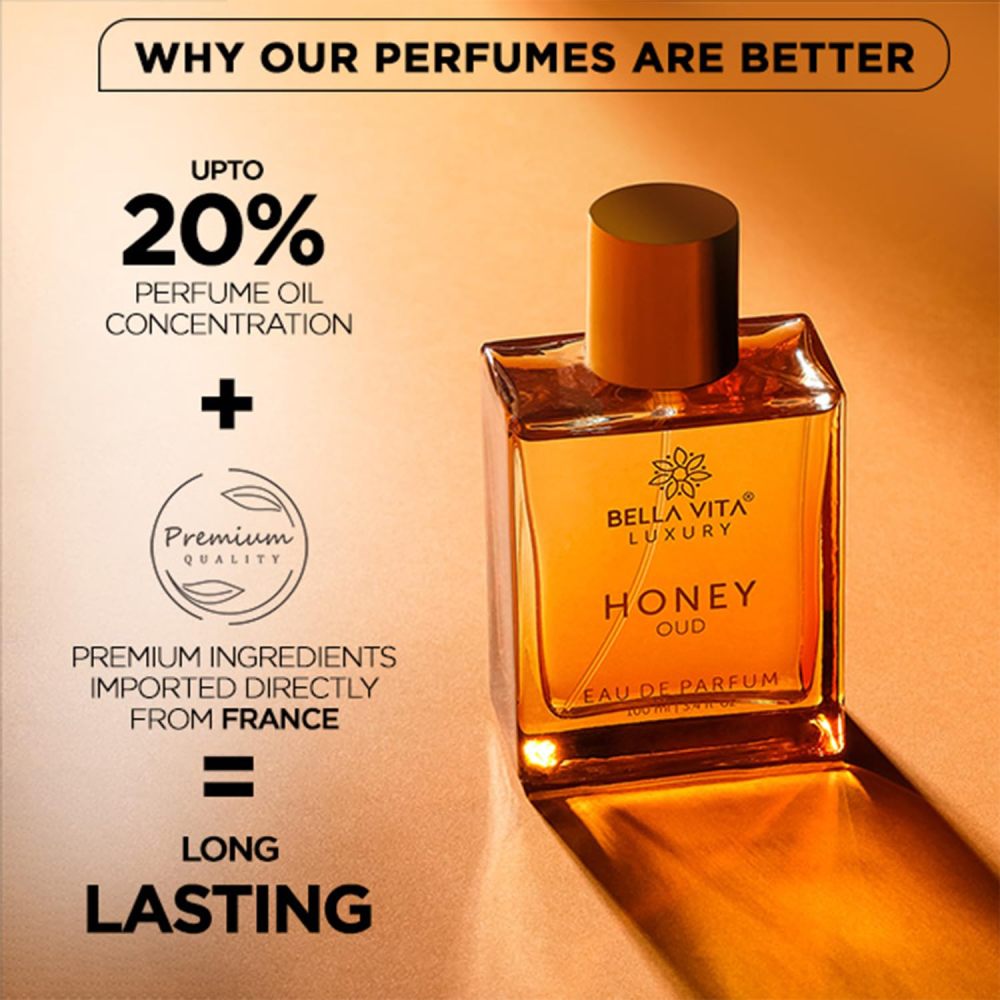 Bella Vita Luxury Honey Oud Eau de Parfum 100ml Unisex