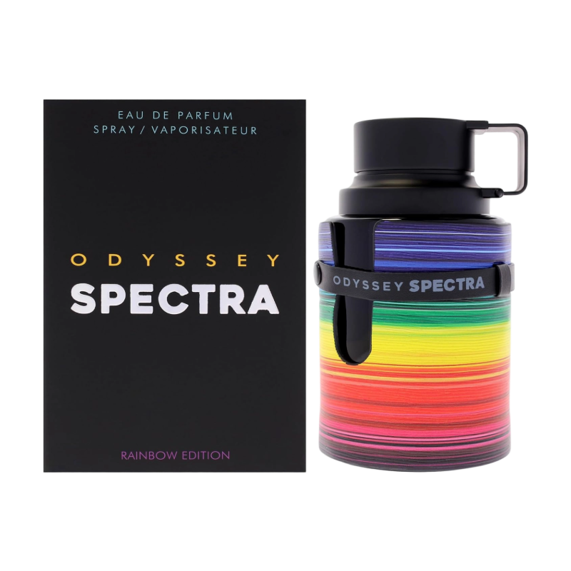 Armaf Odyssey Spectra Rainbow Edition Eau de Parfum - Vibrant Fruity Woody Fragrance for Unisex 100ml