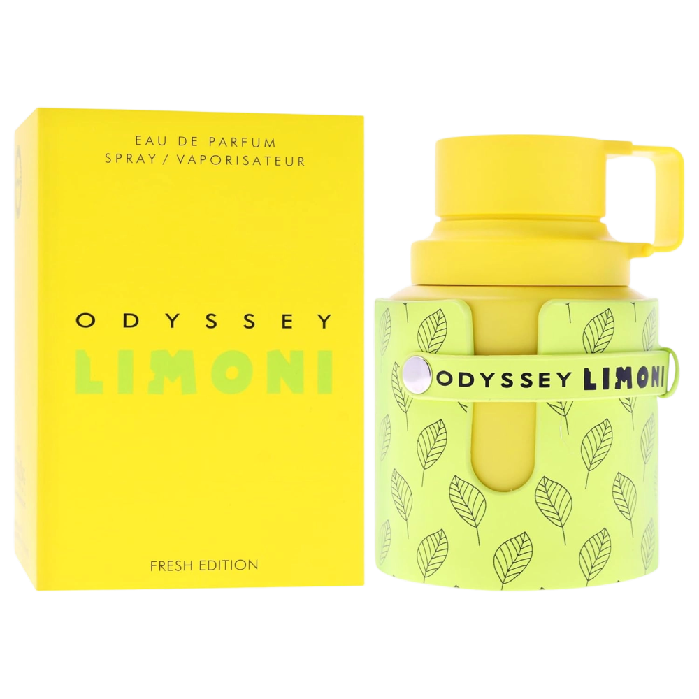 Armaf Odyssey Limoni Fresh Edition Eau de Parfum - Bright Citrus Woody Fragrance for Unisex 100ml