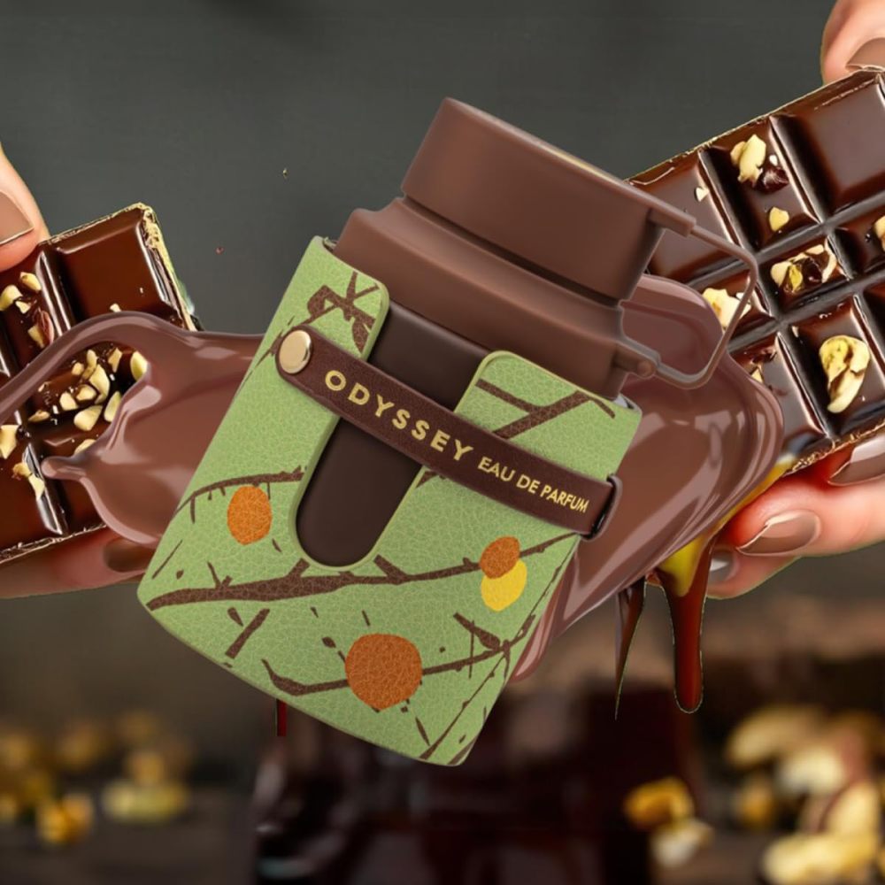 Armaf Odyssey Dubai Chocolat Gourmand Edition Eau de Parfum - Rich Chocolate Woody Fragrance for Unisex 100ml