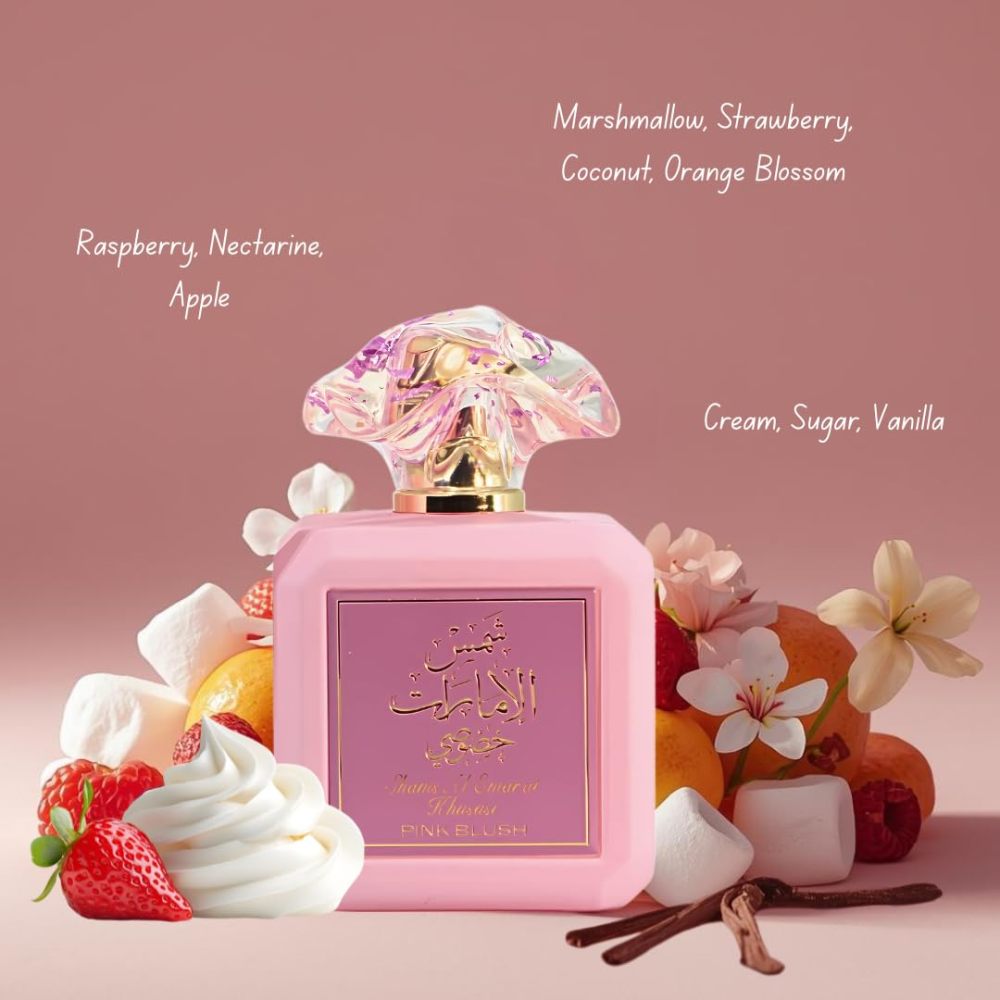 Lattafa Badee Al Oud Whisper Pink Blush Eau de Parfum 100ml For Women