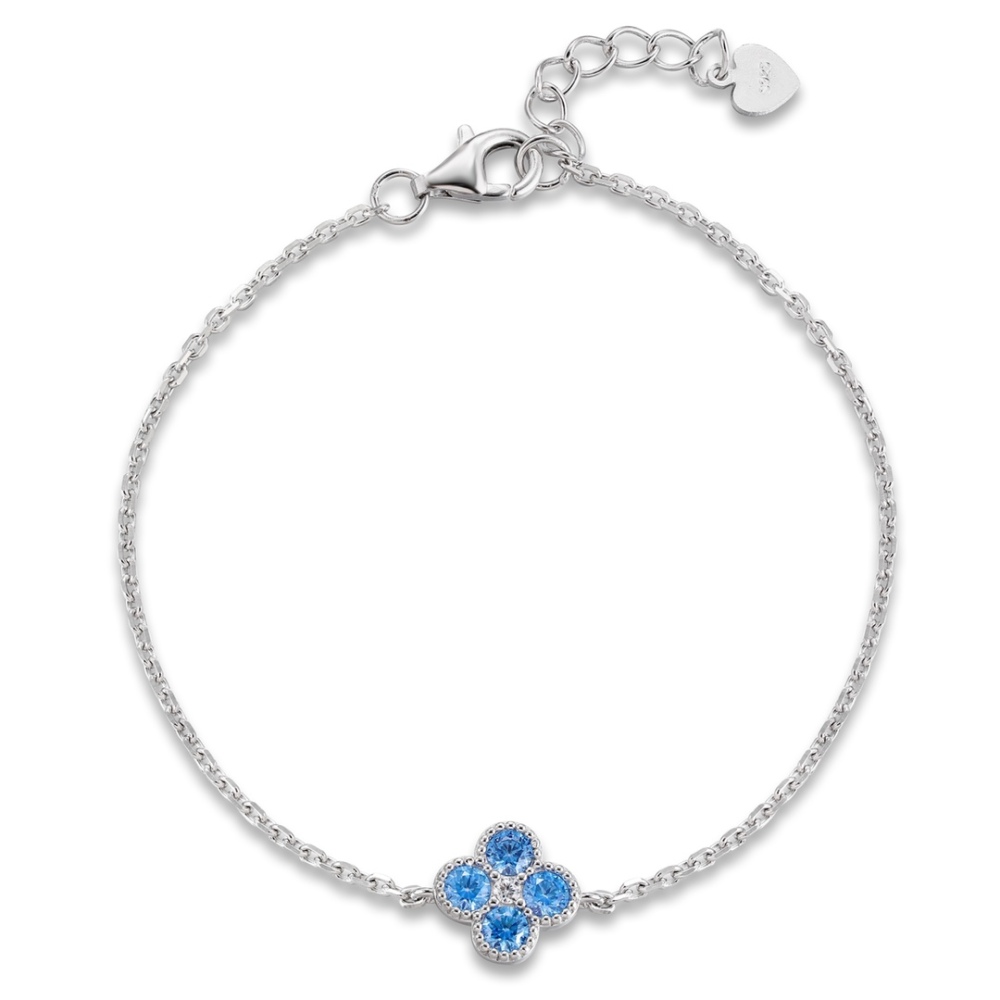 S925 Sterling Silver and Zircon Bracelet