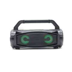 20W Portable owl eyes speaker with Subwoofer Heavy Bass speakers Pairing TWS HD sound PA system Music EQ LED Colorful Lights