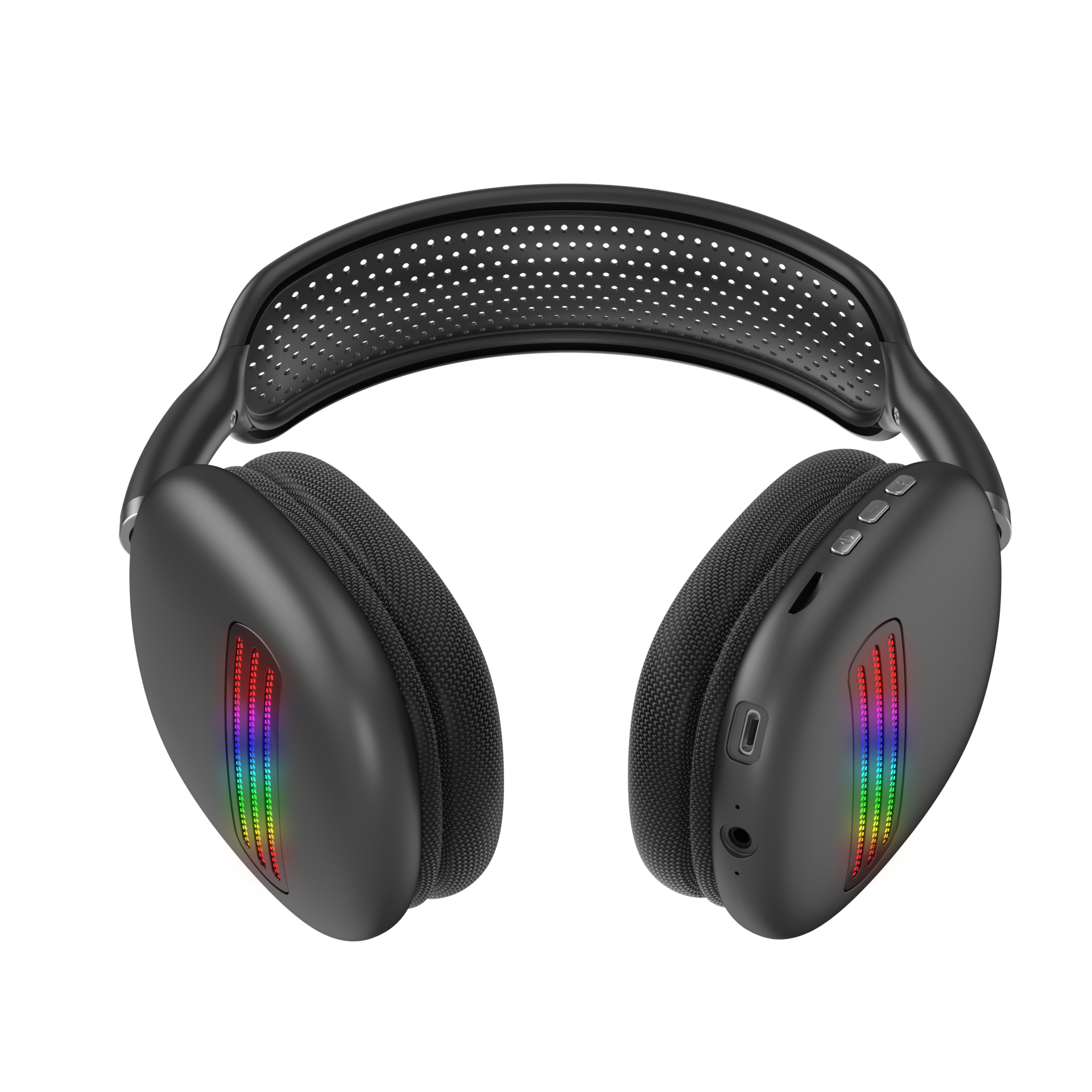 Top-one Smart wireless phone headphone neon light HQ stereo DBB sound silicone earphone Airmax music game E-spor