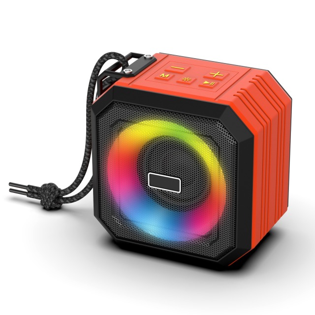 IPX7 waterproof outdoor portable flame light bluetooth speaker 1500mah AS-BT217