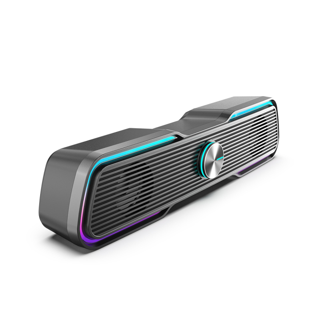 USB speaker 2.0 Colorful RGB light, 3W*2, 2 inch*2, gaming sound bar ...