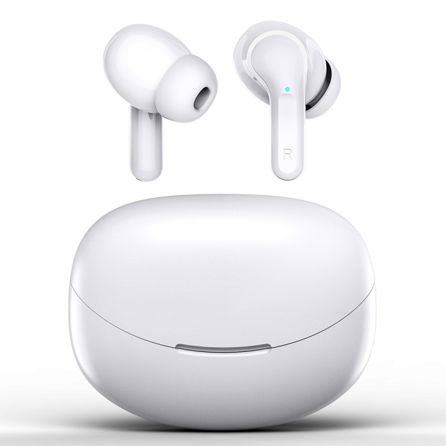 shenzhen earphone ANC HiFi type c TWS earphones plug wireless handfree earphones led display for mobile phone & accessories
