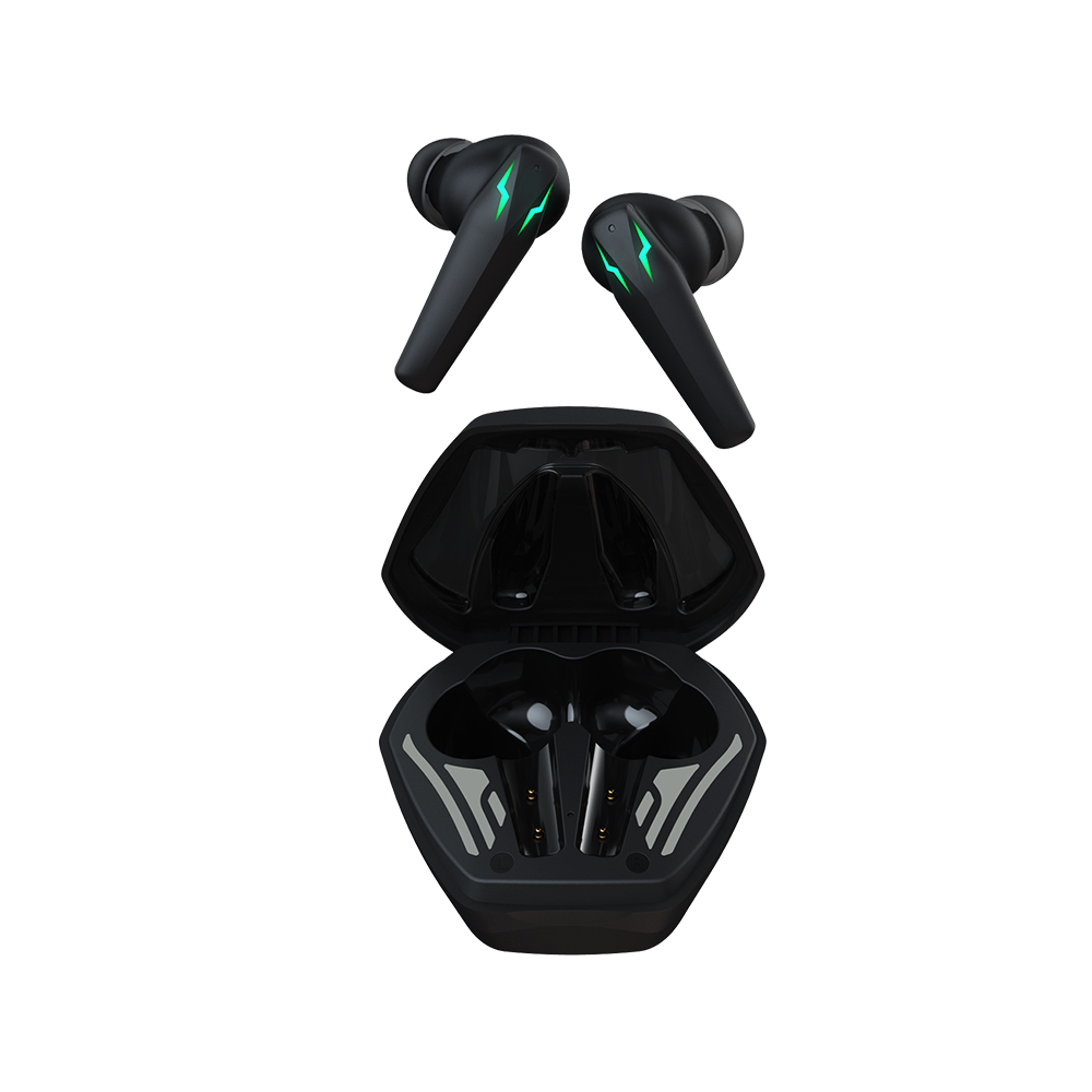 45ms Gaming low latency headphones Mini Gaming Earbuds Touch game earbuds With RGB Light Display for Gaming Free Ipx4