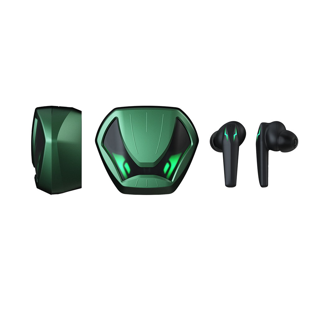 45ms Gaming low latency headphones Mini Gaming Earbuds Touch game earbuds With RGB Light Display for Gaming Free Ipx4