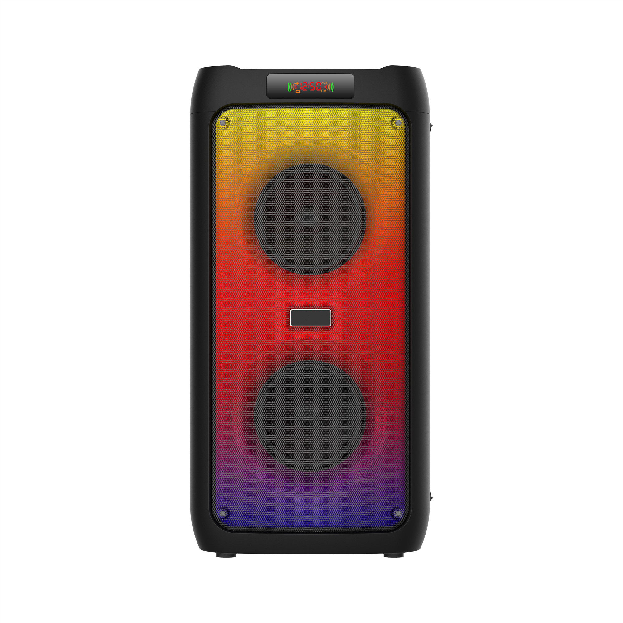 40w Powerful Dual 4inch bt speaker Deep bass 2.1Channl portable hifi bass vibration Record,EQ,AUX,FM BT5.0 Wireless Speaker