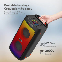 40w Powerful Dual 4inch bt speaker Deep bass 2.1Channl portable hifi bass vibration Record,EQ,AUX,FM BT5.0 Wireless Speaker