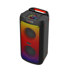 40w Powerful Dual 4inch bt speaker Deep bass 2.1Channl portable hifi bass vibration Record,EQ,AUX,FM BT5.0 Wireless Speaker