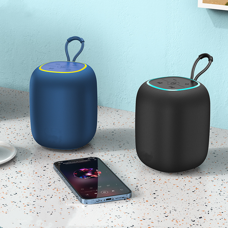 Outdoor Bluetooth speaker portable wireless speaker AB5.2 HD sound Handsfree 5W camping travel TWS