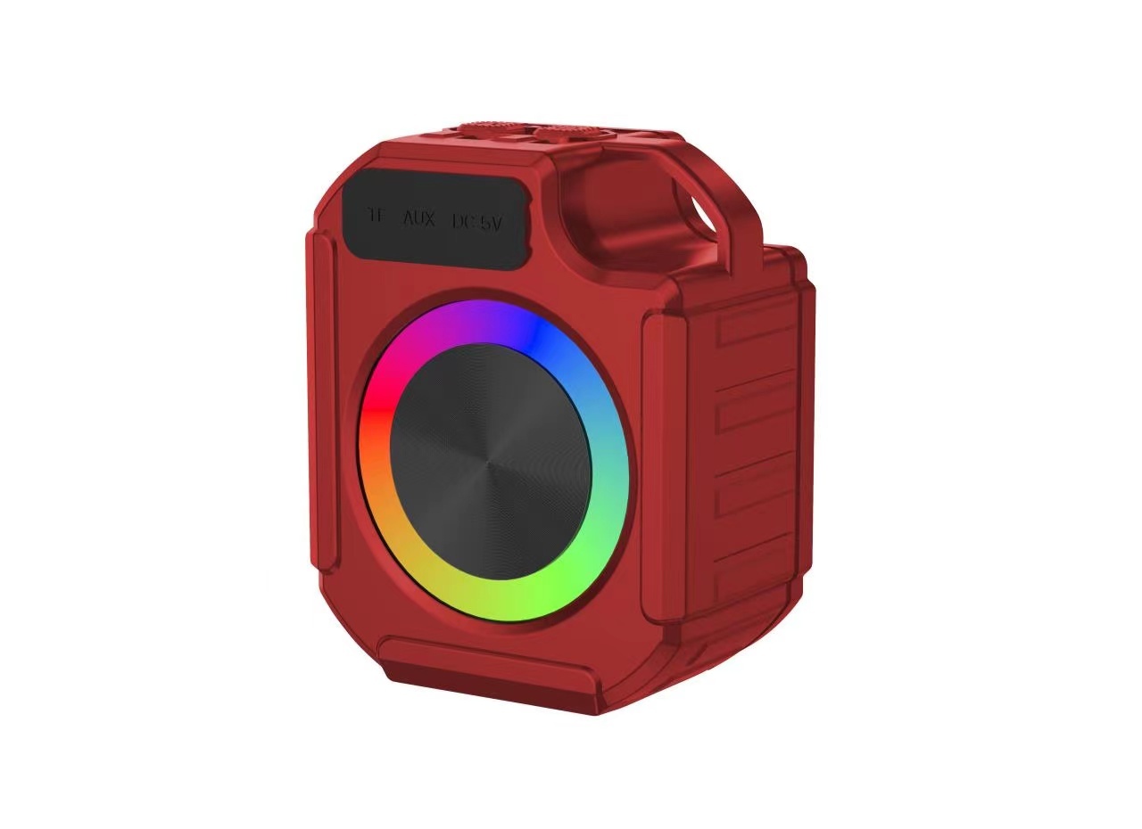 Wireless speakers portable wireless outdoor waterproof speaker with LED RGB lights