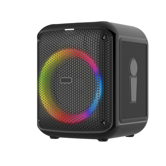 OEM Bluetooth Speaker deep bass 6.5 inch HIFI speaker for Home Office 20W party speaker LED light wireless microphone remote