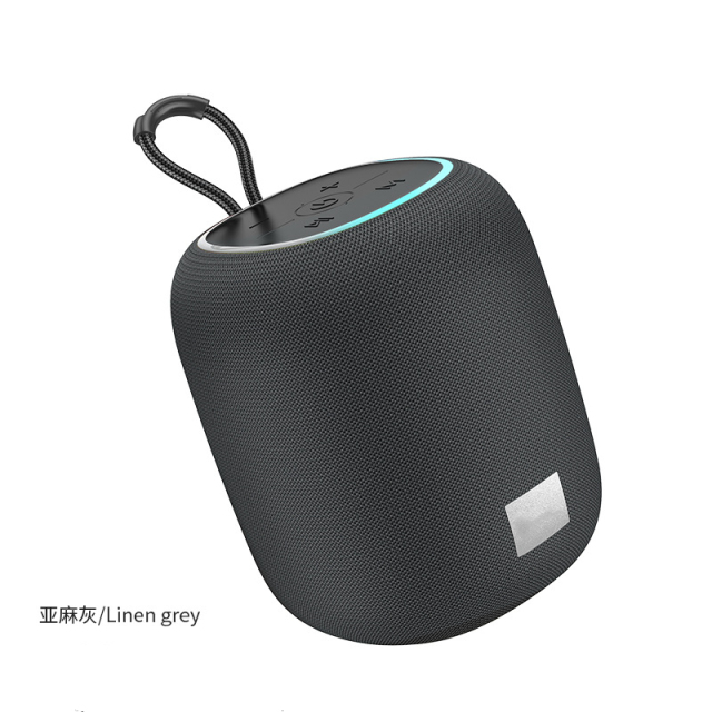 Outdoor Bluetooth speaker portable wireless speaker AB5.2 HD sound Handsfree 5W camping travel TWS