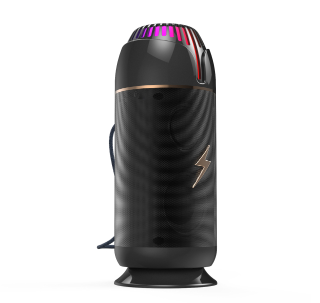 Bluetooth RGB speaker, radio portable home atmosphere speaker