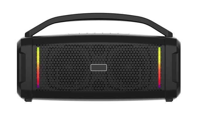 Wireless Bluetooth audio TF card USB playback RGB lights outdoor portable party subwoofer