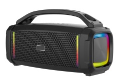 Wireless Bluetooth audio TF card USB playback RGB lights outdoor portable party subwoofer