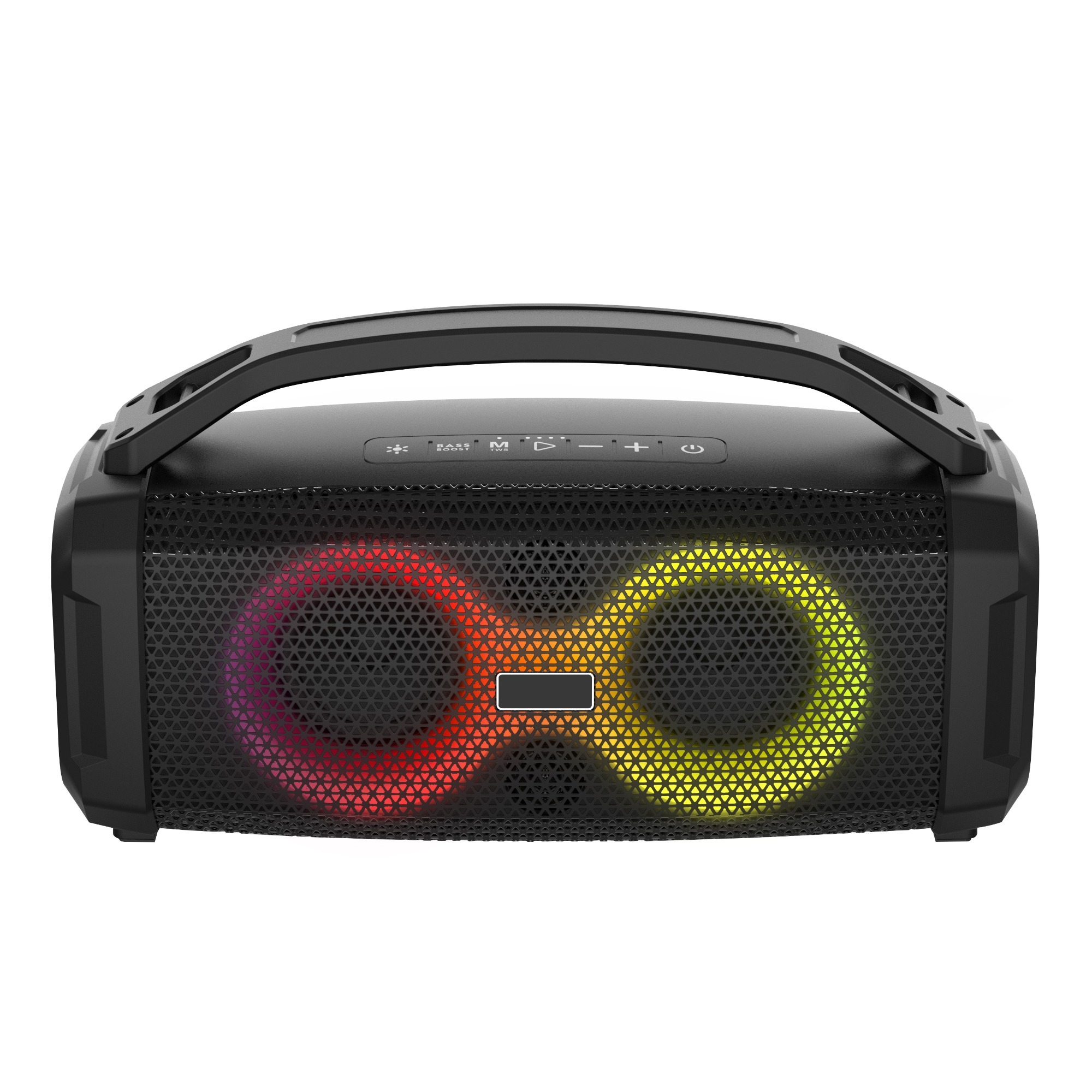 Wireless Bluetooth audio TF card USB playback RGB lights outdoor portable party subwoofer