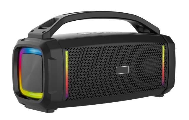 Wireless Bluetooth audio TF card USB playback RGB lights outdoor portable party subwoofer