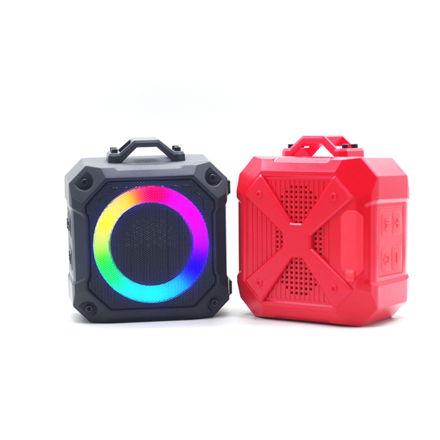 Waterproof wireless Bluetooth mini audio TF card USB play RGB lights outdoor portable party