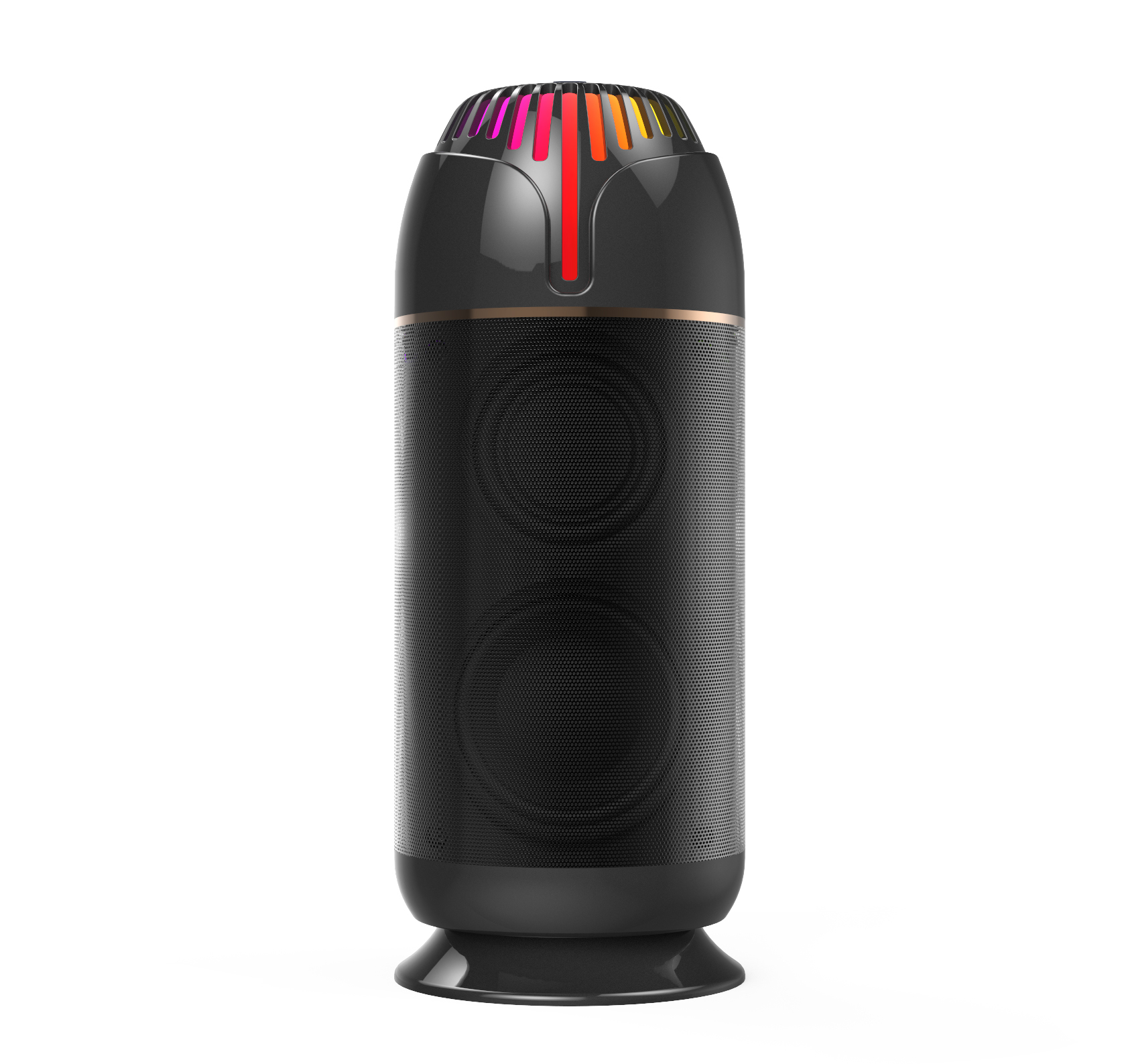Bluetooth RGB speaker, radio portable home atmosphere speaker