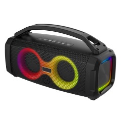 Wireless Bluetooth audio TF card USB playback RGB lights outdoor portable party subwoofer