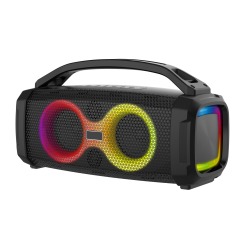 Wireless Bluetooth audio TF card USB playback RGB lights outdoor portable party subwoofer
