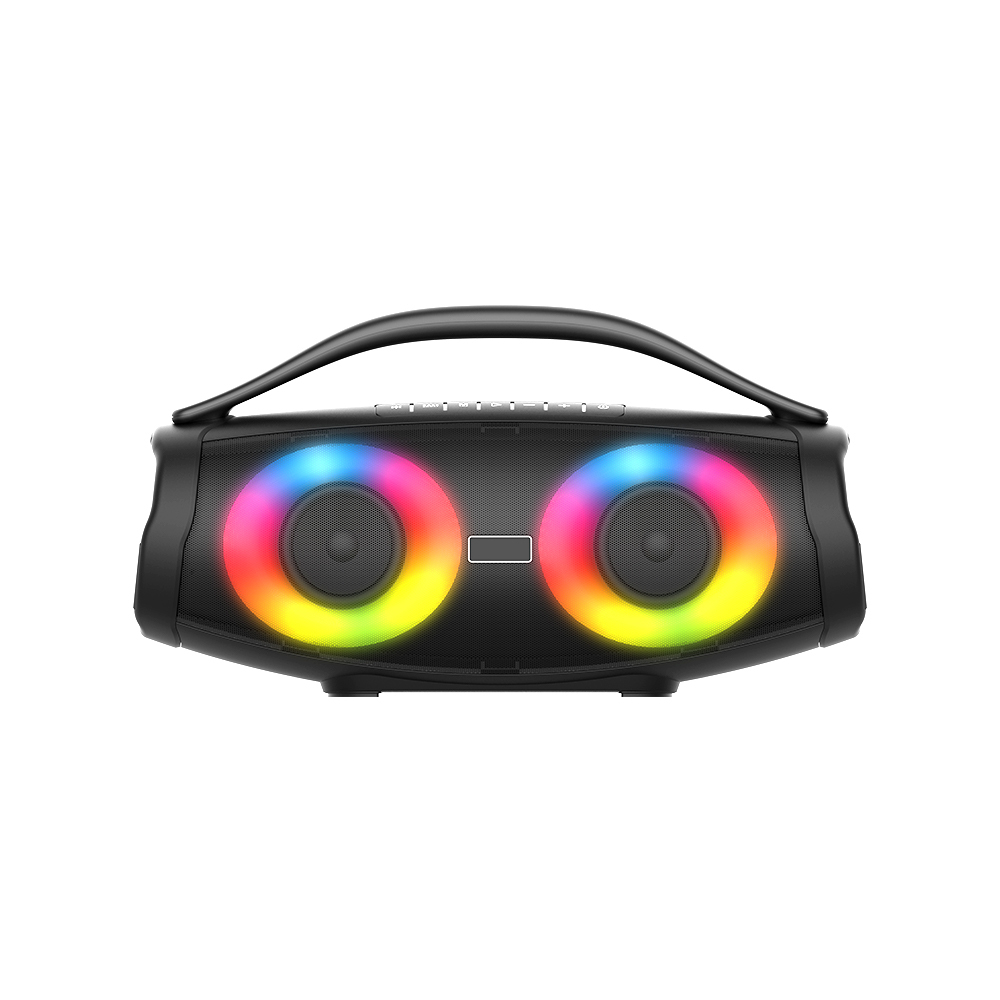 Wireless portable portable portable Bluetooth smart outdoor RGB subwoofer speaker