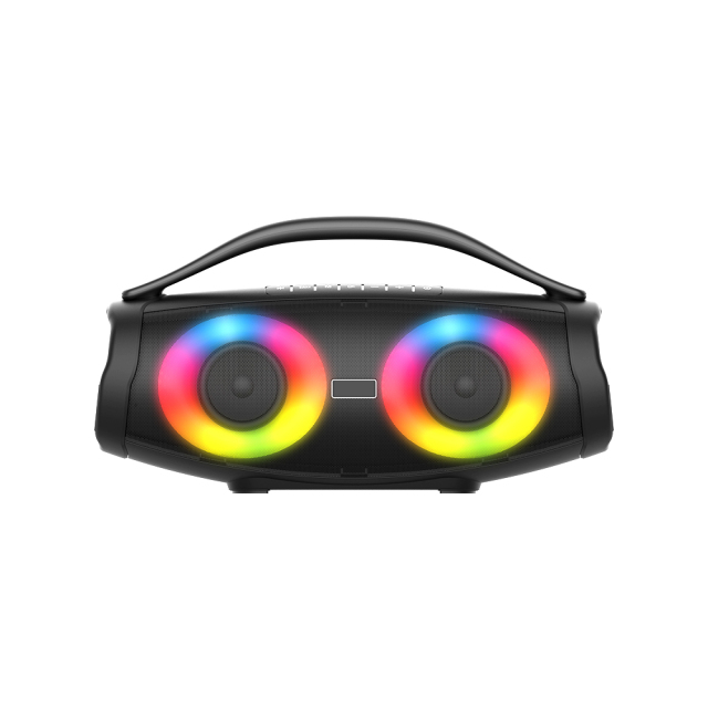 Wireless portable portable portable Bluetooth smart outdoor RGB subwoofer speaker
