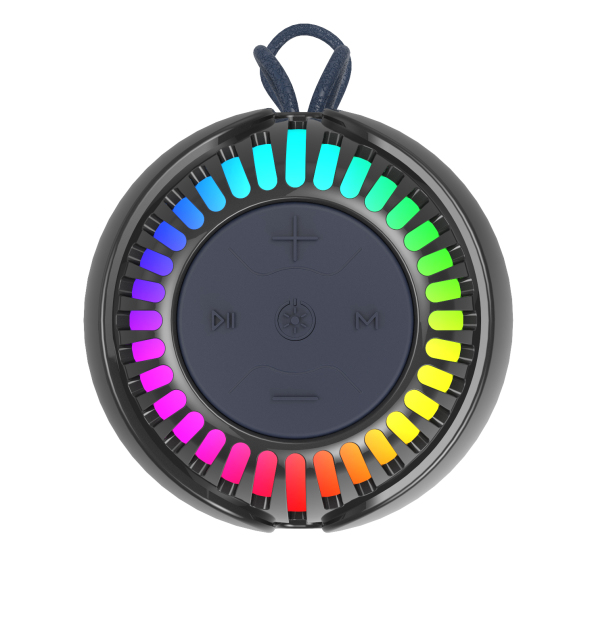 Bluetooth RGB speaker, radio portable home atmosphere speaker