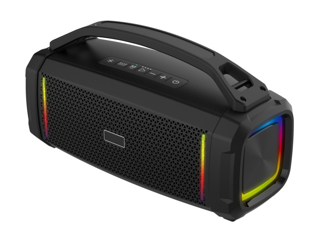 Wireless Bluetooth audio TF card USB playback RGB lights outdoor portable party subwoofer