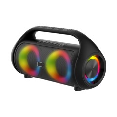 Line Bluetooth speaker outdoor portable waterproof speaker heavy subwoofer dazzling light large volume